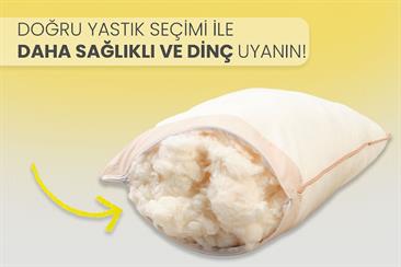 Doğru yastık seçimi ile daha sağlıklı ve dinç uyanın!